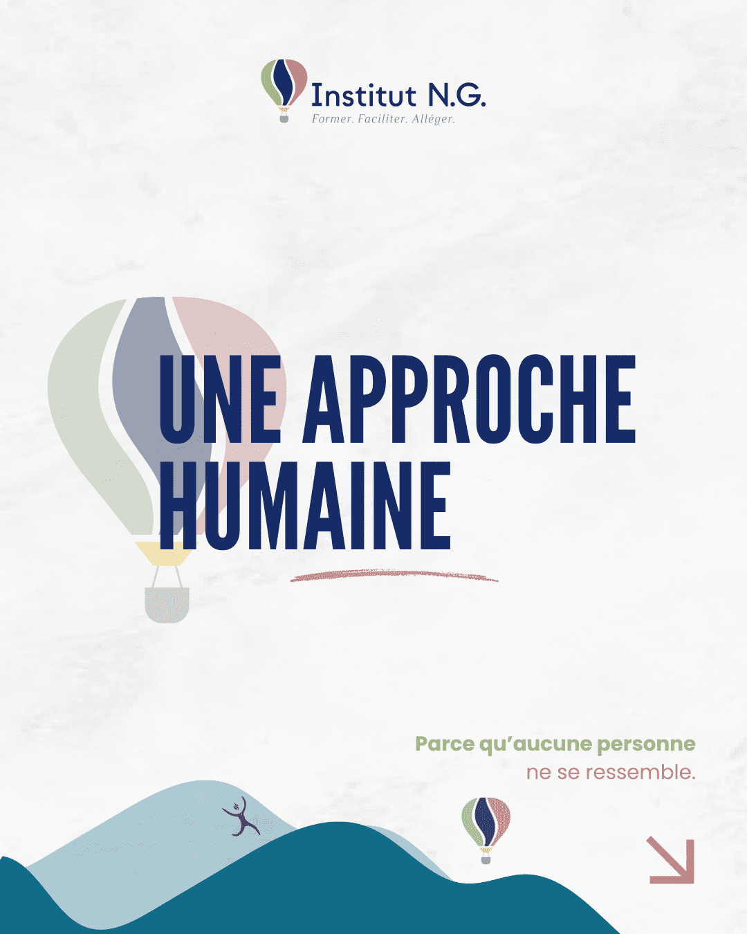 Une approche humaine proposée par l’Institut NG, formation et accompagnement en relation d’aide