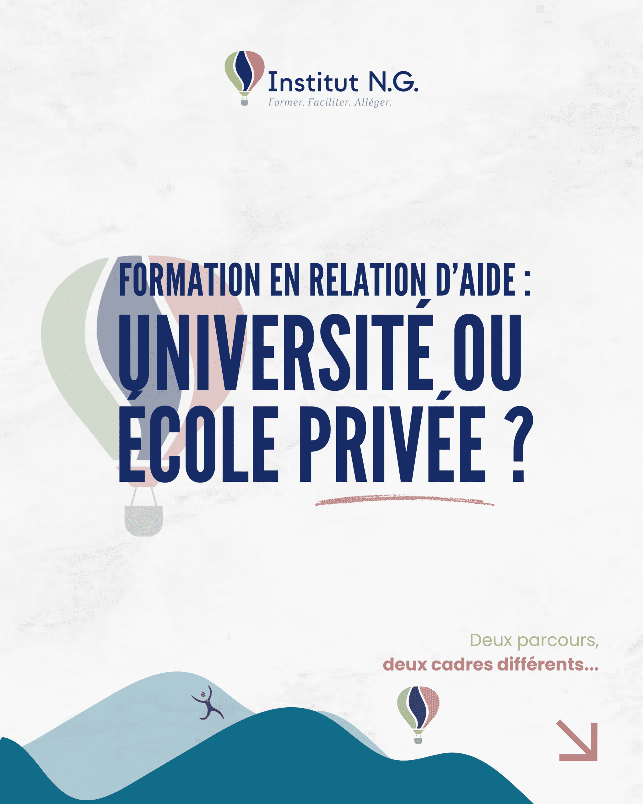Comparaison entre formation universitaire et école privée en relation d’aide au Québec