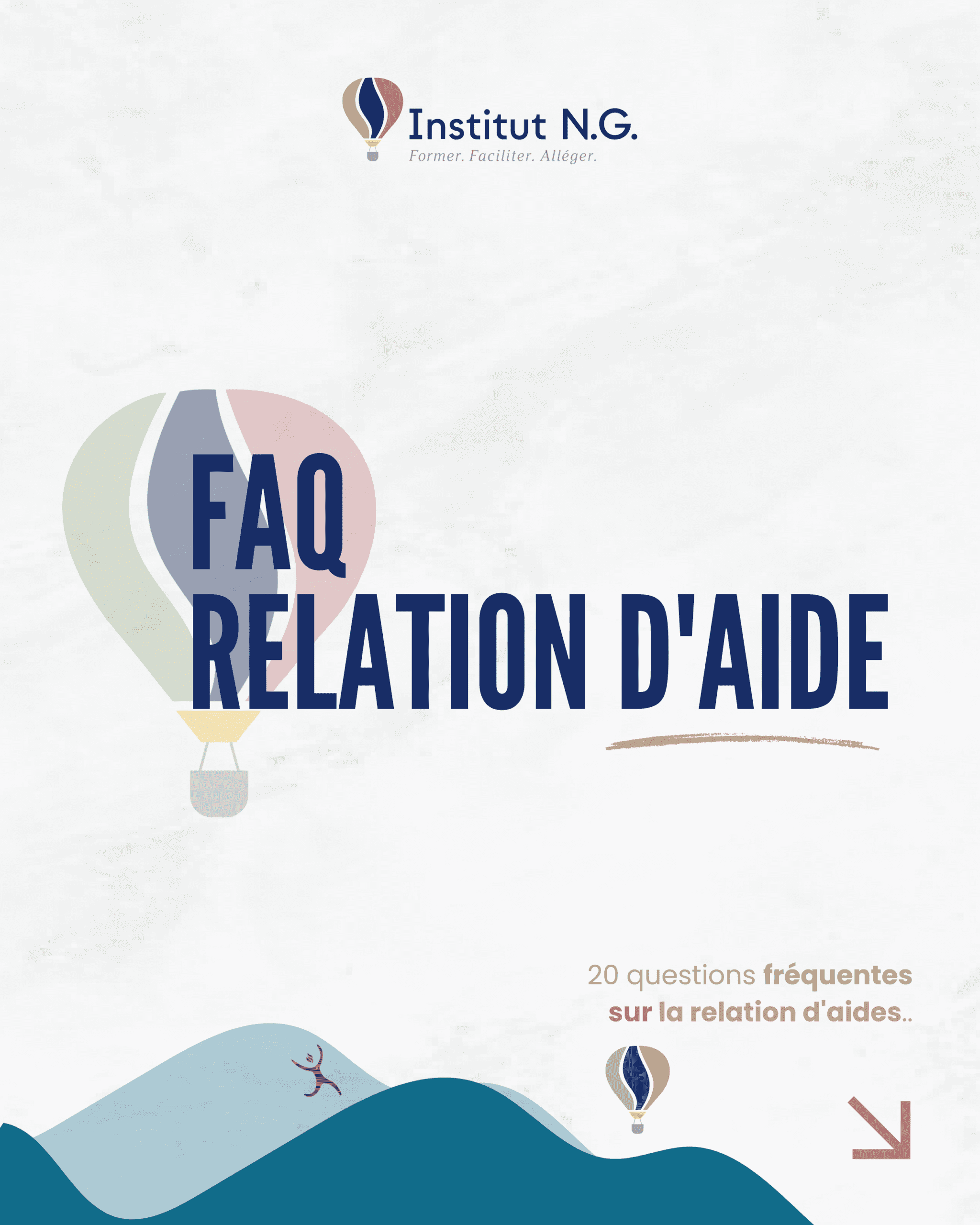 intervenant en relation d’aide accompagnant une personne en rencontre