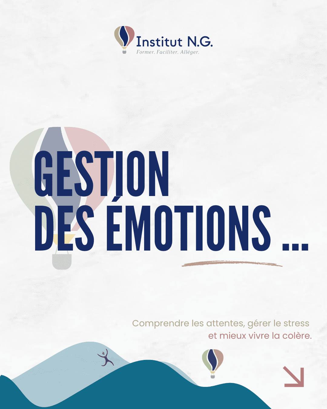 Personne en réflexion sur la gestion du stress, des émotions et de la colère