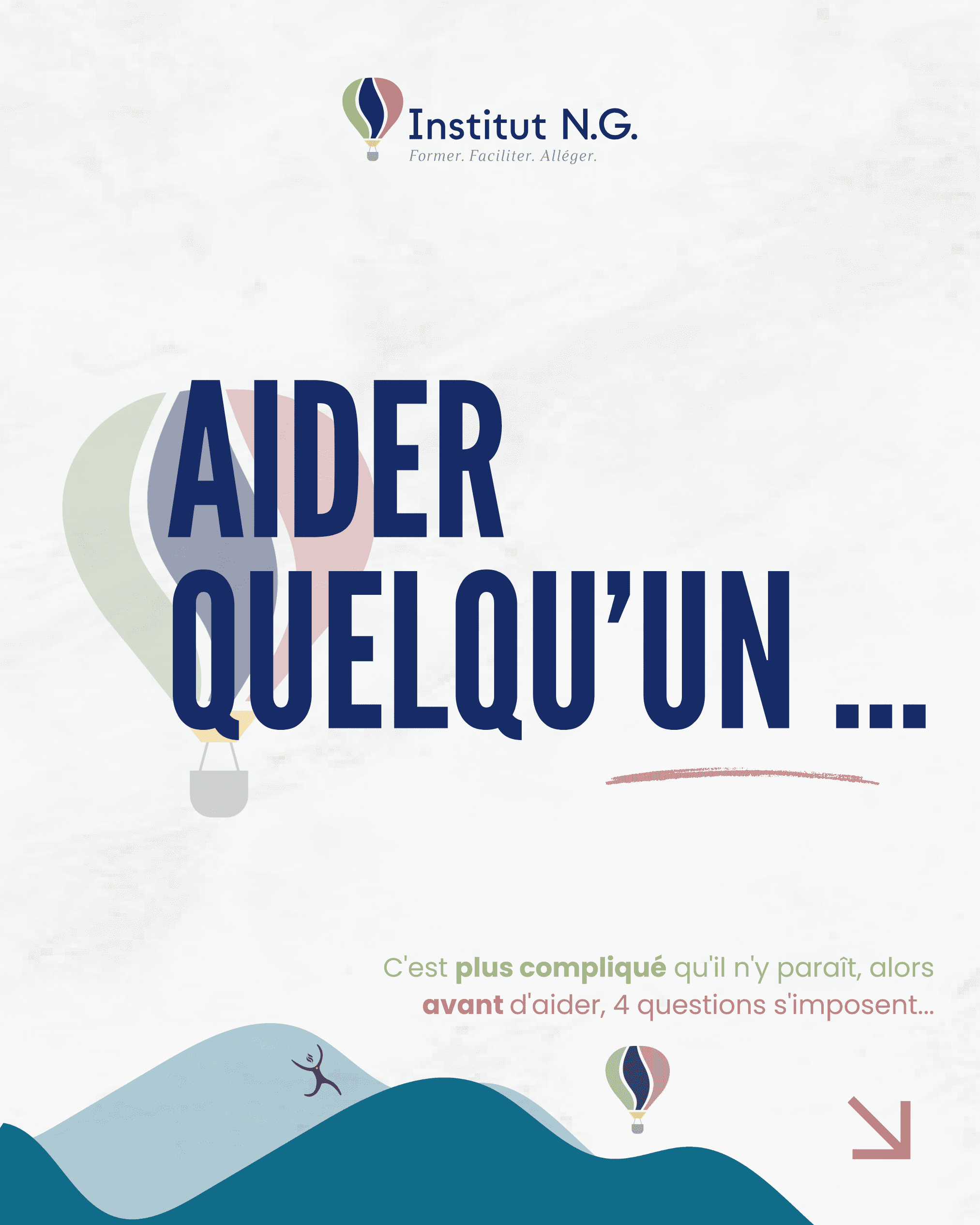 Les 4 questions essentielles en relation d’aide Deux personnes en discussion illustrant une démarche de relation d’aide bienveillante