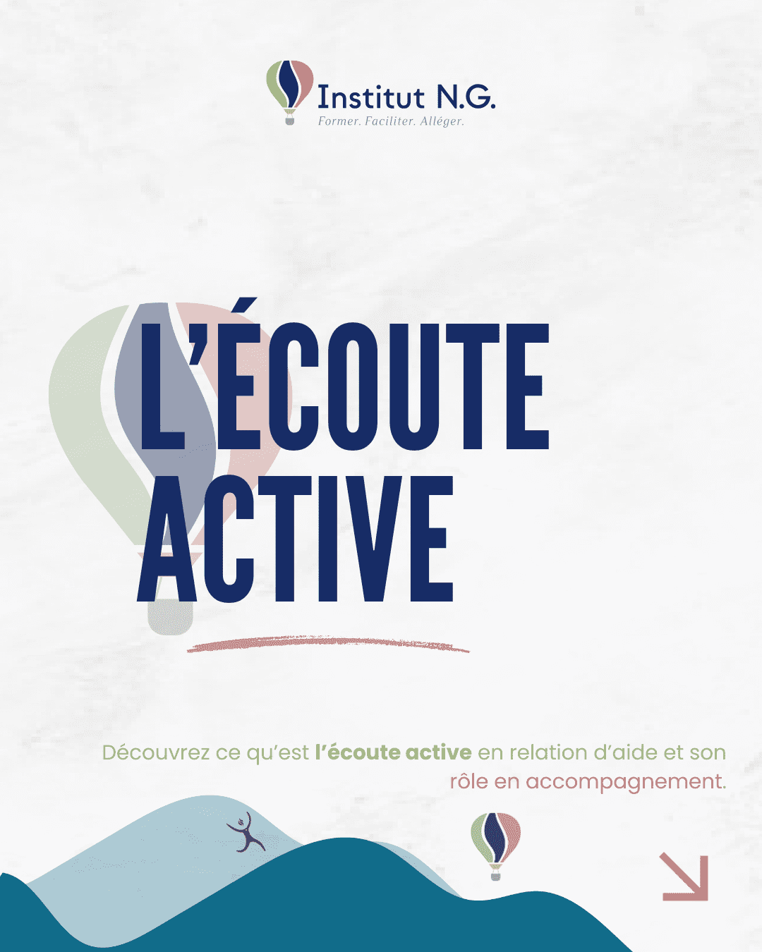 Écoute active en relation d’aide Intervenante en relation d’aide pratiquant l’écoute active auprès d’une personne en accompagnement